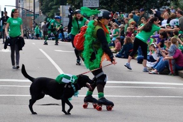 Rollergirlanddog2013